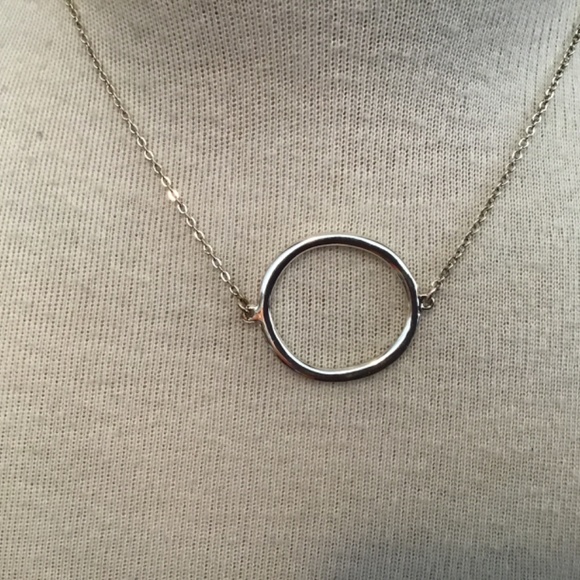 NWT Daisy Fuentes Beaded Open Circle Necklace - Picture 6 of 8